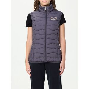Ea7 Waistcoat Woman Grey